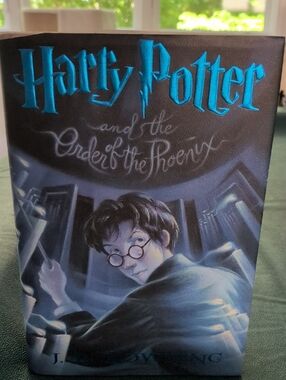 harry potter and the order of the phoenix   hard back with jacket.